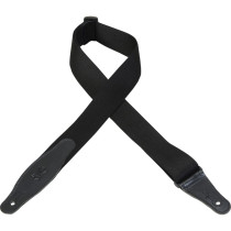 MSSR80-BLK Tracolla in rayon Black 2"