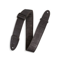 MX8-BLK Tracolla in sughero Solid Black 2"