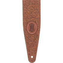 M317FCL-BRN Tracolla in pelle fiorentina Brown 2 1/2"