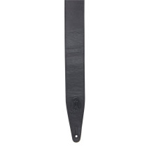 MGS317ST-BLK-HNY Tracolla in pelle con retro in pelle scamosciata Black & Honey 2 1/2"