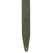 MGS317ST-BRN-GRN Tracolla in pelle con retro in pelle scamosciata Brown & Green 2 1/2"