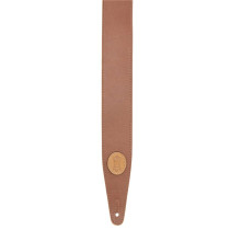 MGS317ST-TAN-SND Tracolla in pelle con retro in pelle scamosciata Tan 2 1/2"