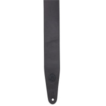 MGS44ST3-BLK-HNY Tracolla in pelle con retro in pelle scamosciata Black & Honey 3"