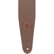 MGS44ST3-BRN-GRN Tracolla in pelle con retro in pelle scamosciata Brown & Green 3"