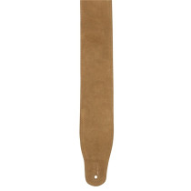 MGS83CS-TAN-SND Tracolla in pelle imbottita con retro in pelle scamosciata Tan 3"