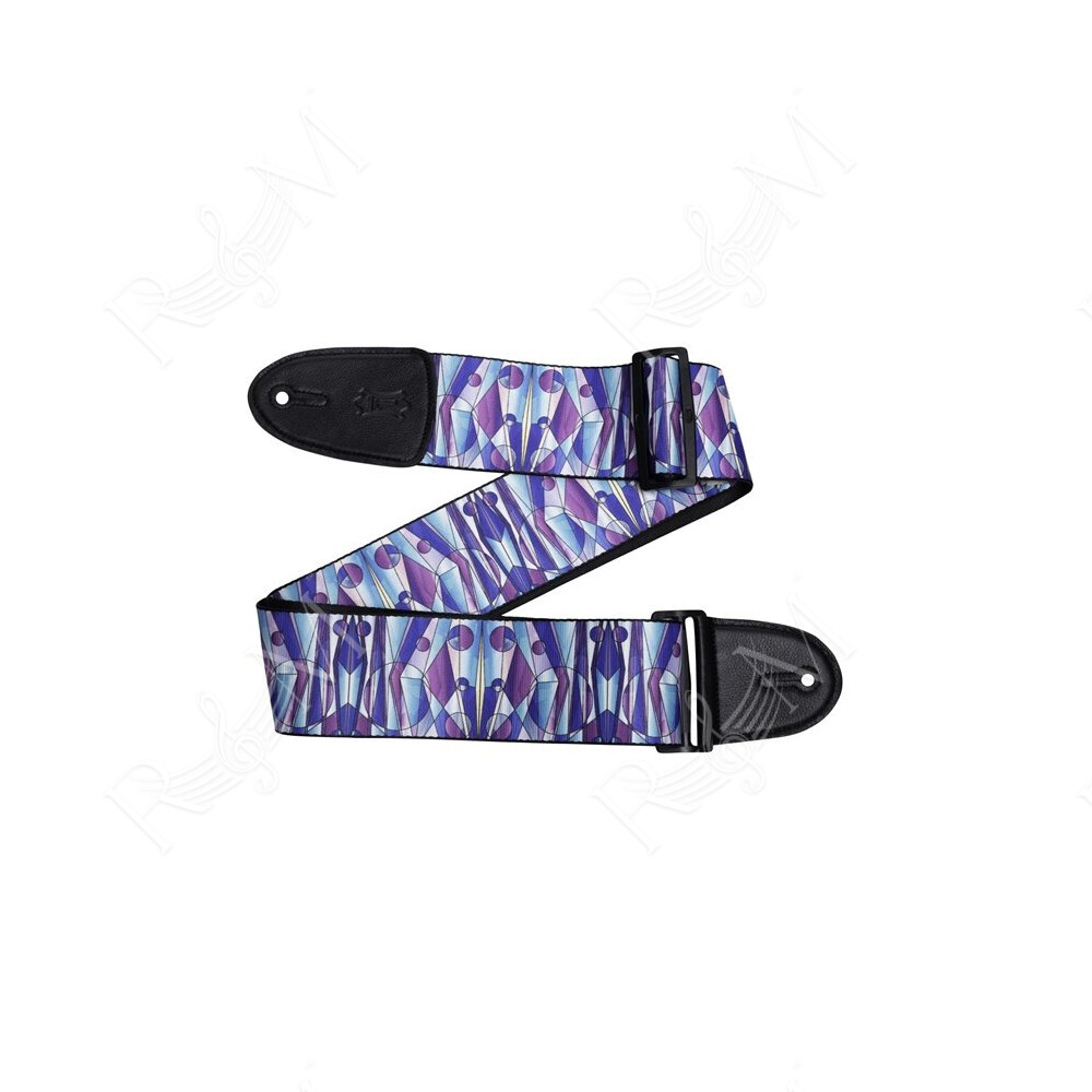 MP3SG-005 Tracolla in polipropilene Kaleidoscope Purple 3"