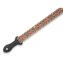 MX23ALL-002 Tracolla per ukulele in sughero Multi Color Chevron 1"