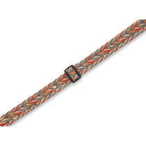 MX23ALL-002 Tracolla per ukulele in sughero Multi Color Chevron 1"
