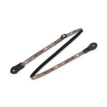 MJ19UKE-003 Tracolla per ukulele in jacquard Red & Blue 1/2"