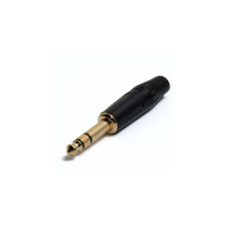 J/JS-M-B Jack Stereo TRS 6.3 Black serie JUST