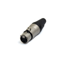 J/XLR-F-S XLR Femmina Silver serie JUST