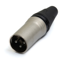 J/XLR-M-S XLR Maschio Silver serie JUST