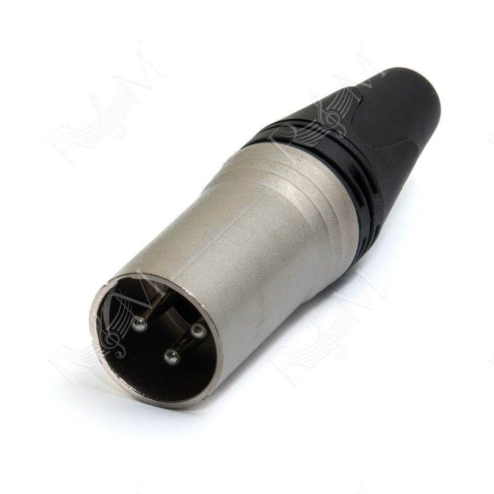J/XLR-M-S XLR Maschio Silver serie JUST