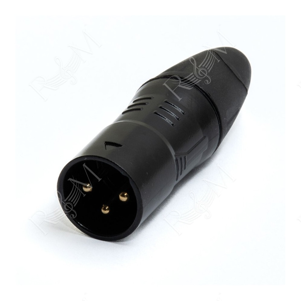 J/XLR-M-B XLR Maschio Black serie JUST