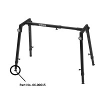 Piedino Regolabile D37 mm con Vite M8x13 mm