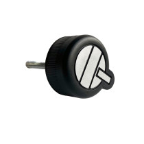 Manopola Q D45 mm con Vite M8x60 mm