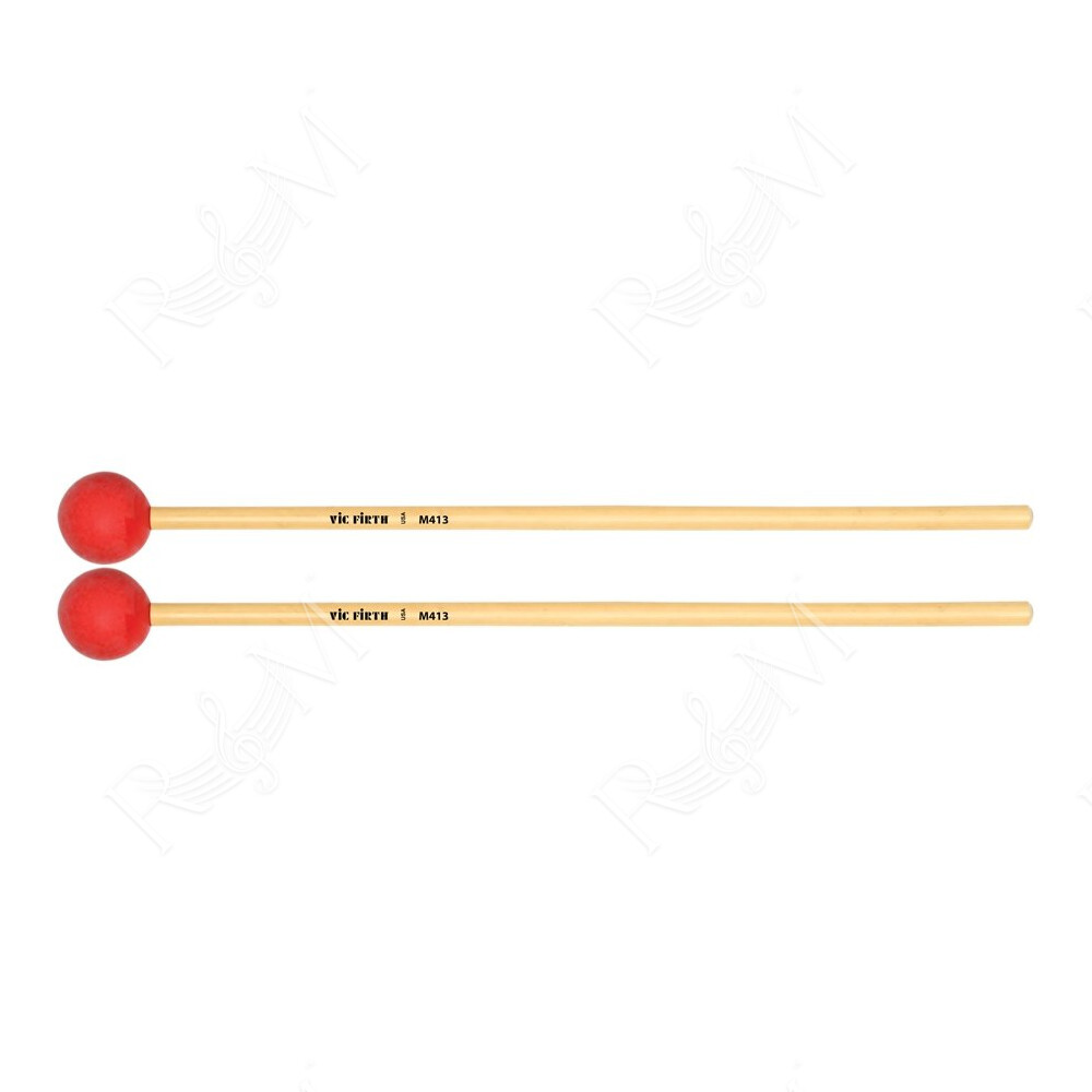 M413 - Articulate Series Mallet - Med. Hard Synthetic Round