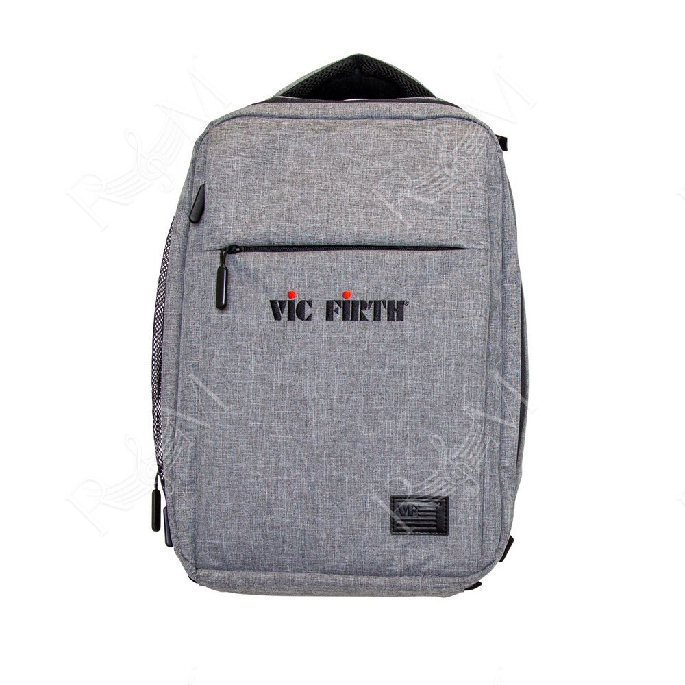 Vic Firth PBKPK - Vic Firth Gray Travel Backpack