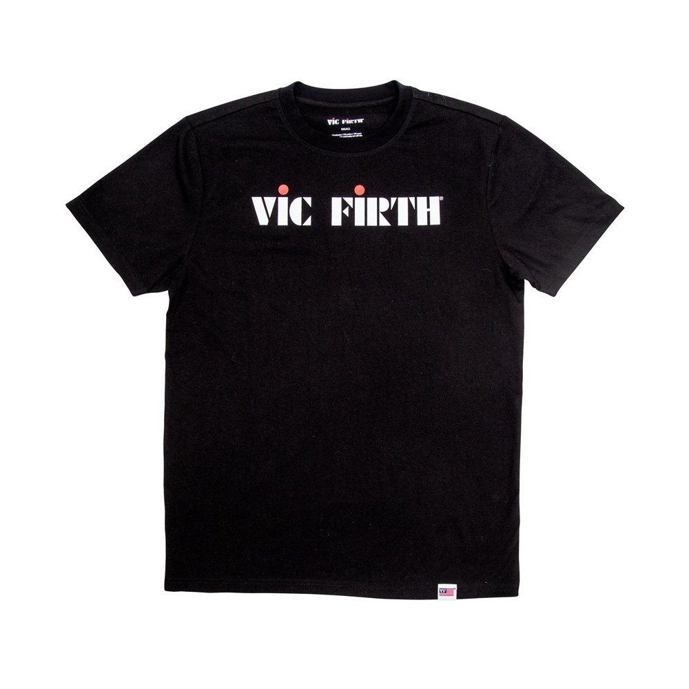 PTS20LOGOL - Black Logo Tee - Large