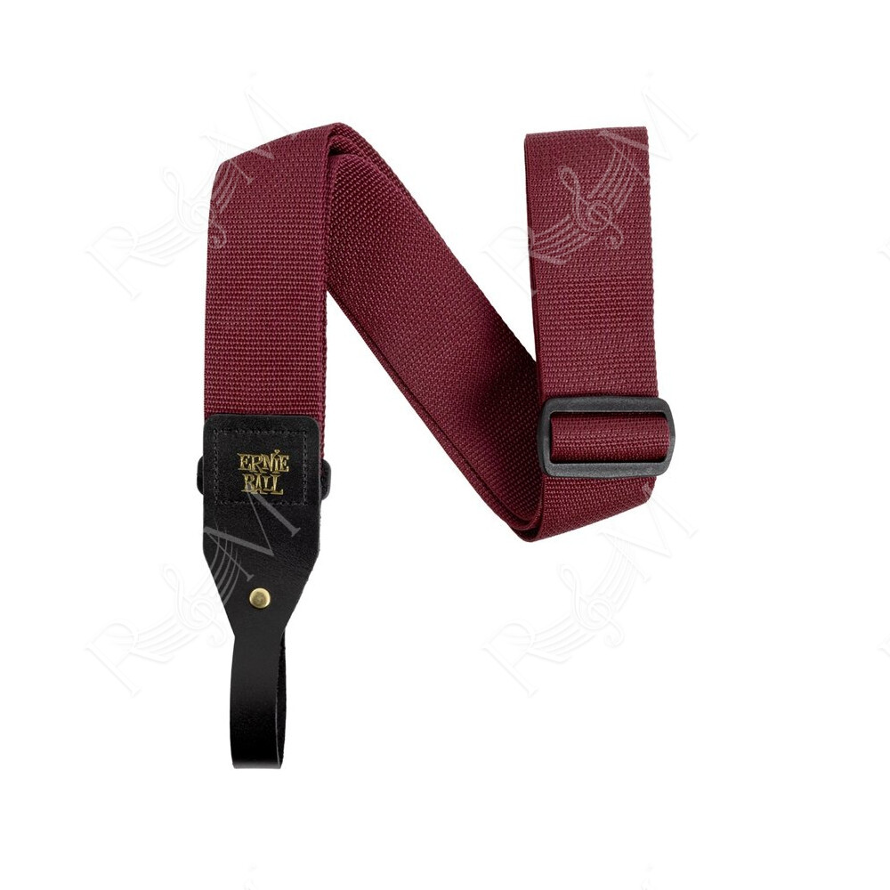 5367 Polypro Acoustic Gtr Strap Burgundy
