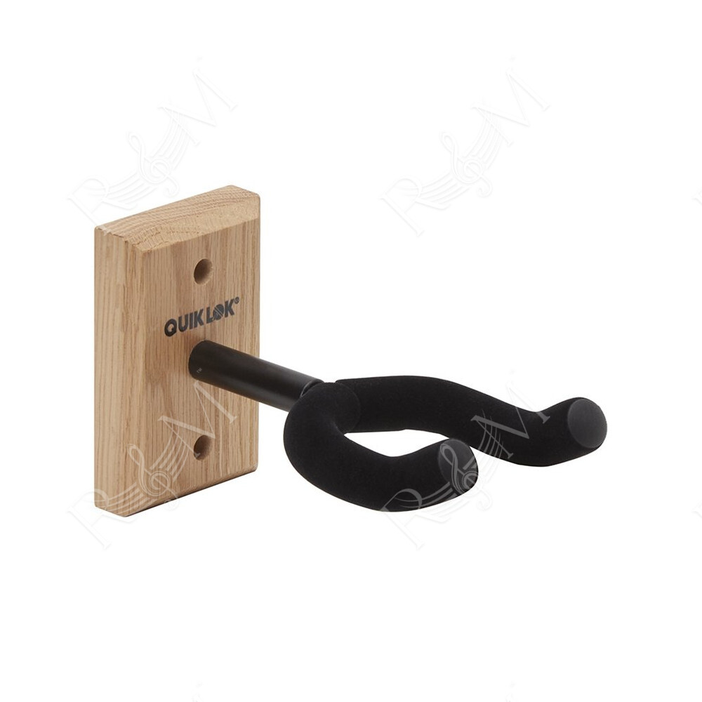 GSW/001 Supporto a Muro con Base in Legno per Chitarra e Basso
