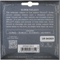 100U Super Nylgut Ukul. Set, GCEA