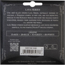 116U Lava Series Ukulele Set,DGBE
