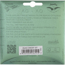 158U AGXAQ Ukulele Set, GCEA