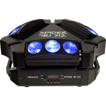 SPIDER-TRI-912 3 Mini Barre Motorizzate Beam Led 9x12W RGBW