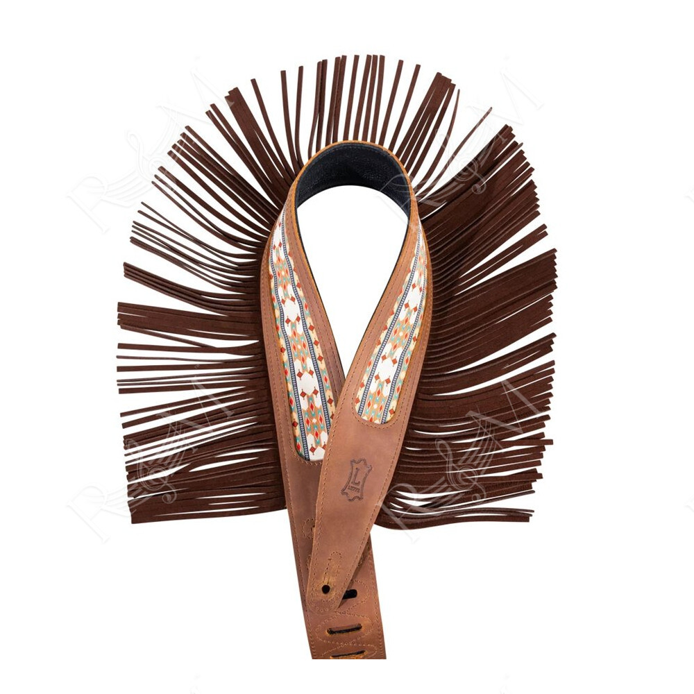MG317BOI-BRN Tracolla in pelle Crazy Horse Brown 2 1/2"