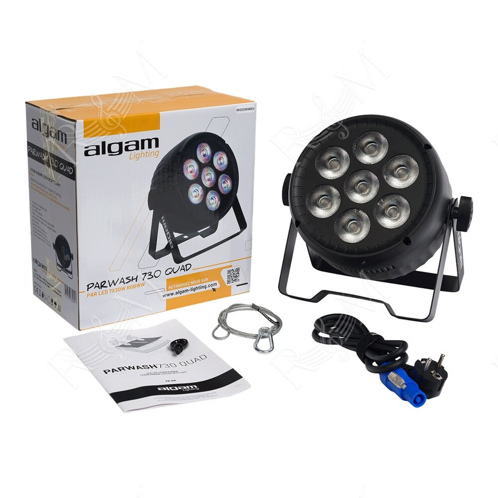 PARWASH730-QUAD Par Led 7x30W RGBWW