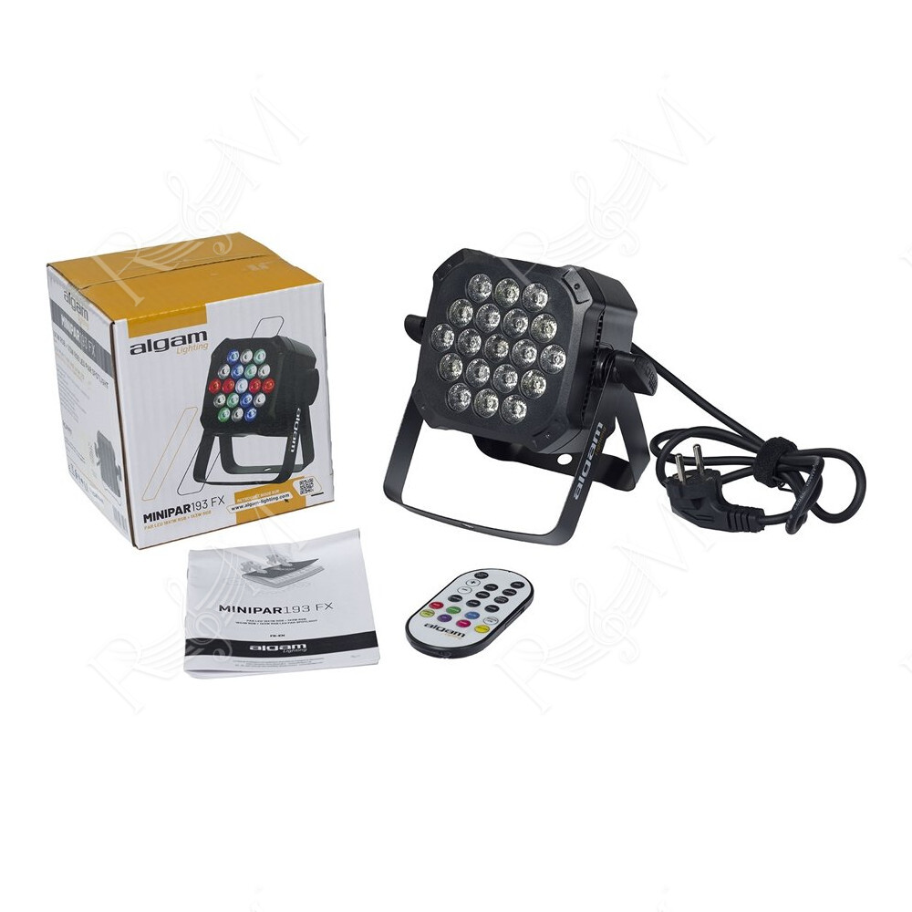 MINIPAR-193-FX Par Led 18x1W + 1x3W RGB