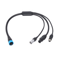 Power+data out cable PDE-power/XLR5/ethernet.