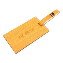 VXOT0131 WOODGRAIN LUGGAGE TAG