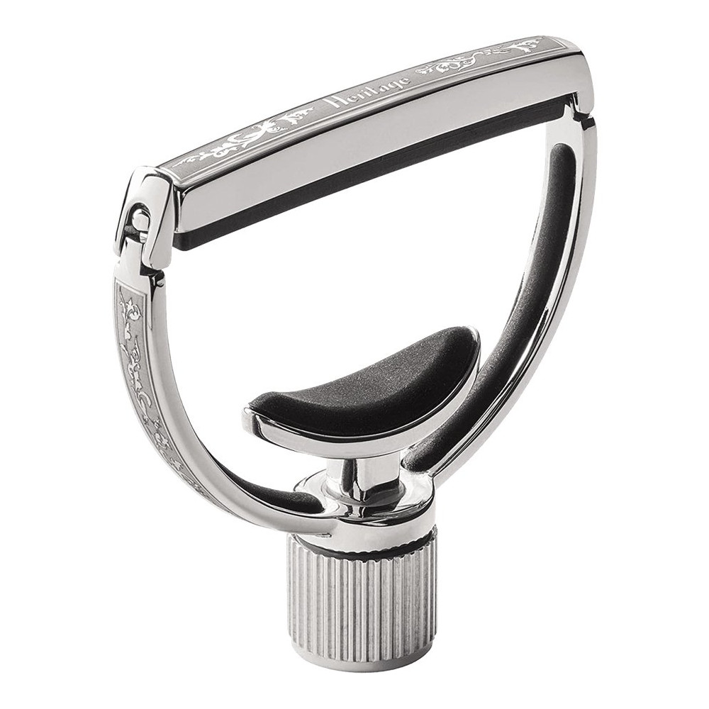 Heritage Style 3 Standard Silver Capo
