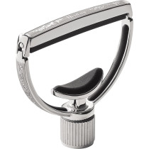 Heritage Style 3 Wide Silver Capo