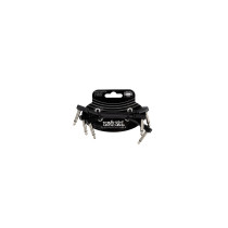 6443 Flex Patch Cable Black 8cm 3pk