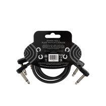 6445 Flex Patch Cable Black 30cm 3pk