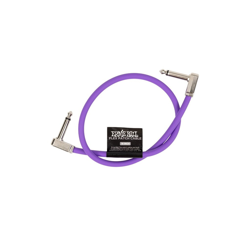 6449 Flex Patch Cable Purple 46cm