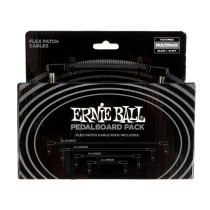 6462 Flex Patch Cable Black Multi-Pack
