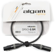 DMX3-0.5M Cavo DMX 3 Poli 0,5 mt