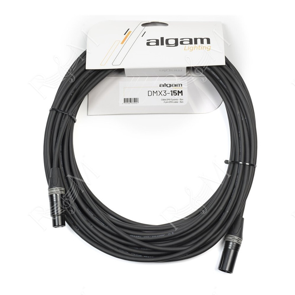 DMX3-15M Cavo DMX 3 Poli 15 mt