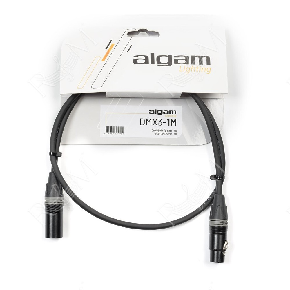 DMX3-1M Cavo DMX 3 Poli 1mt