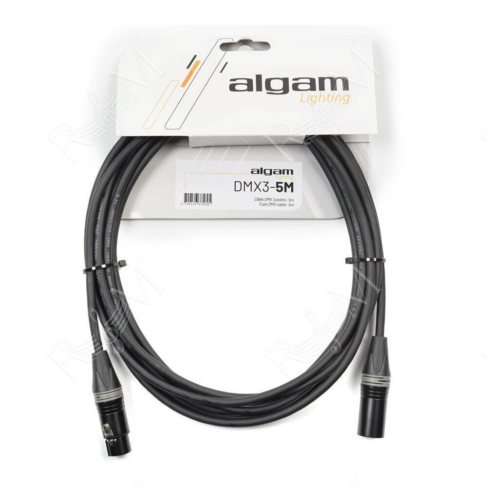 DMX3-5M Cavo DMX 3 Poli 5 mt