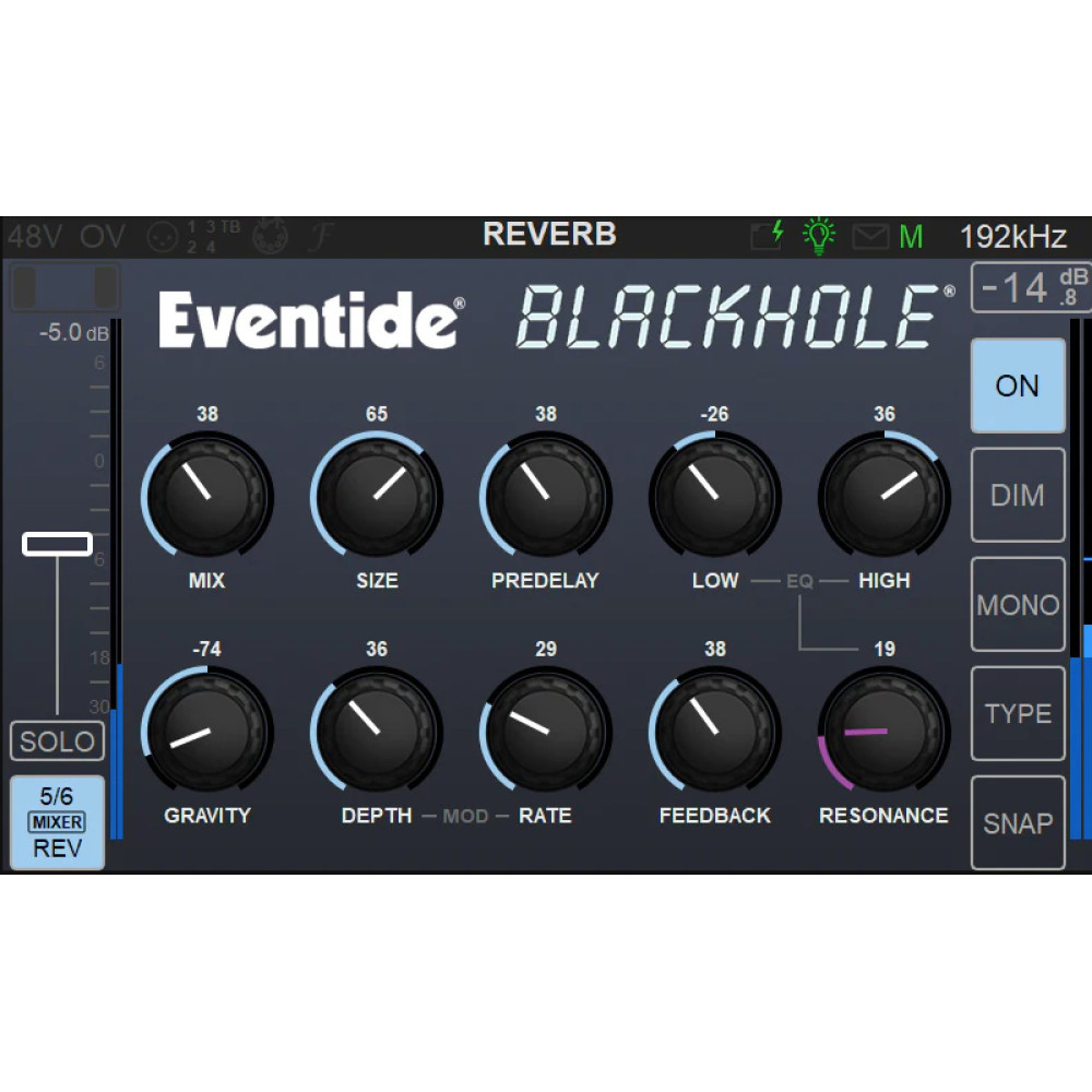 Anubis Plugin - Eventide Blackhole Reverb