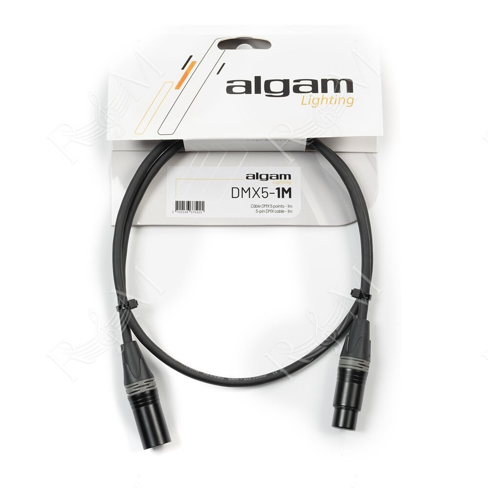 DMX5-1M Cavo DMX 5 Poli 1 mt