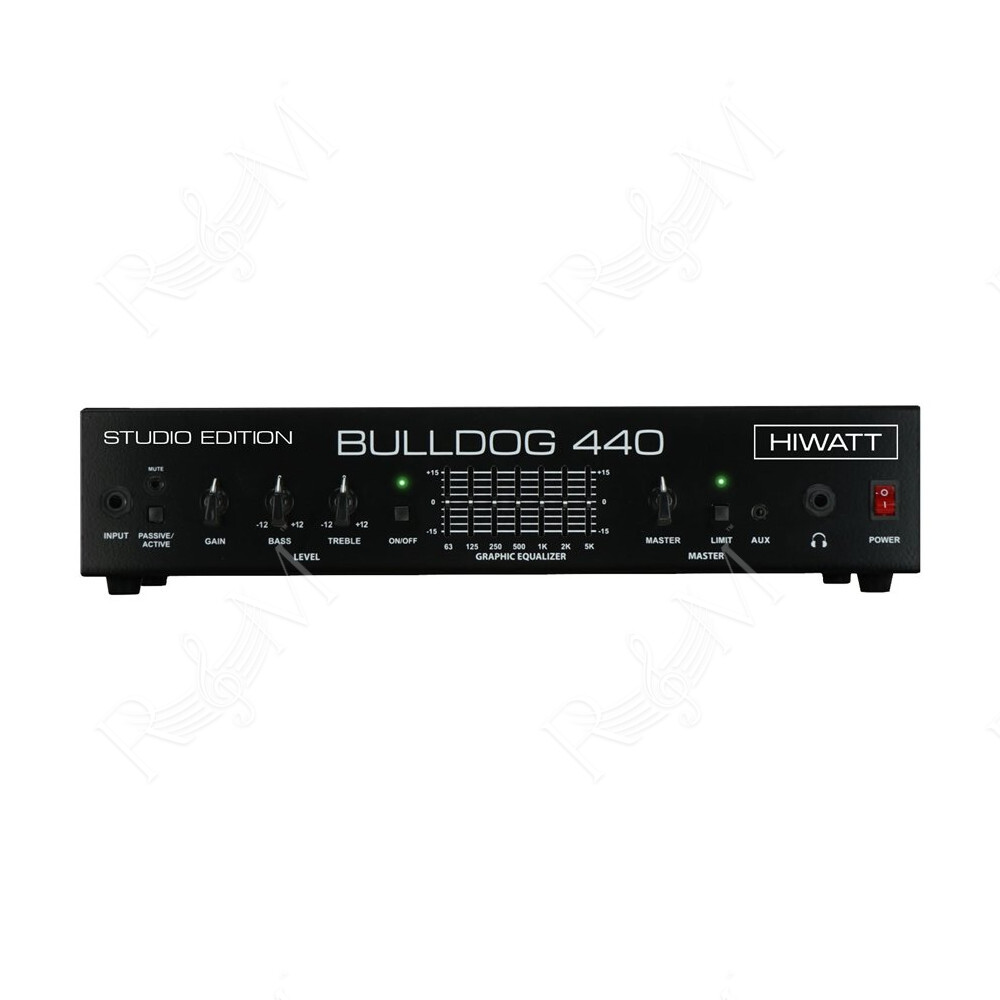 Bulldog 440 Studio testata per basso 440 W versione studio