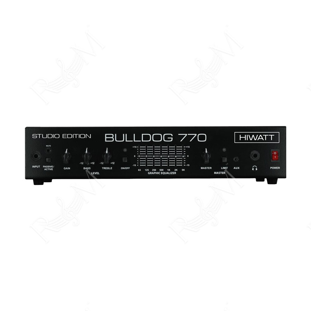 Bulldog 770 Studio testata per basso 770 W versione studio