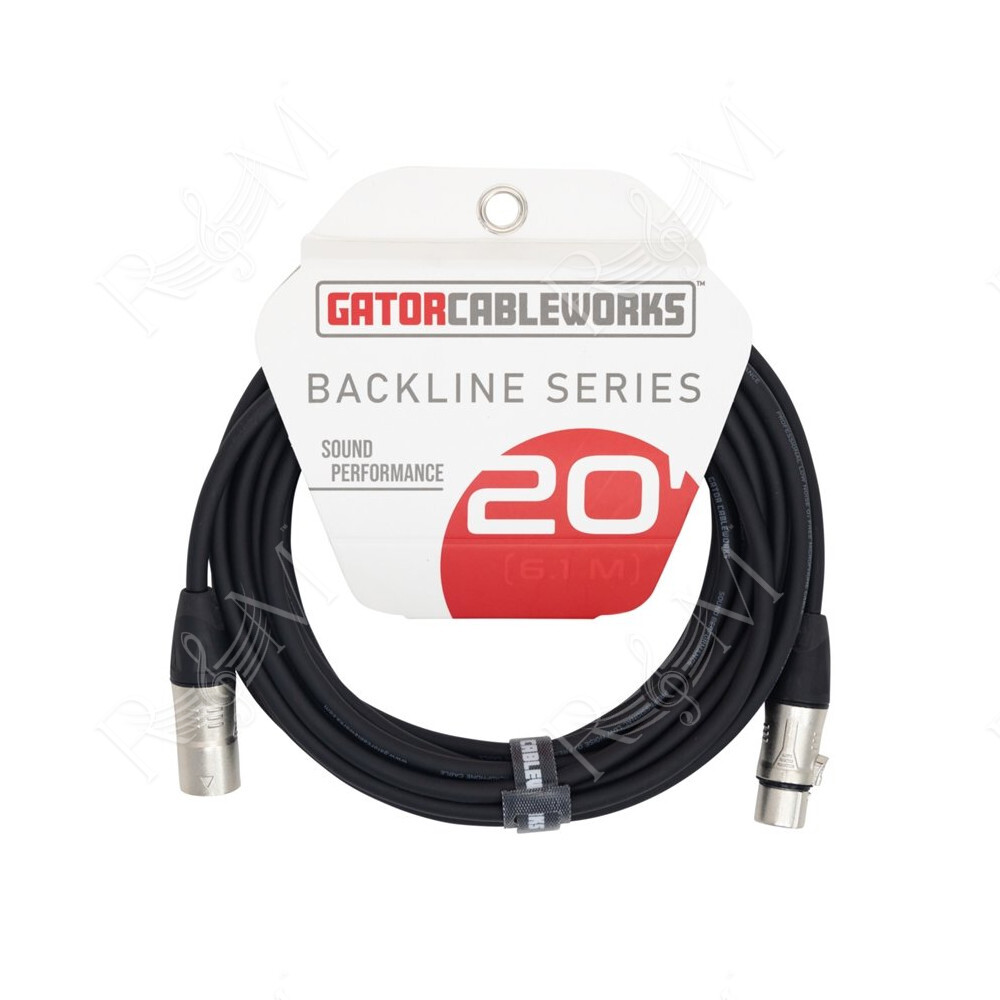 GCWB-XLR-20 Cavo XLR 6 m Serie Backline