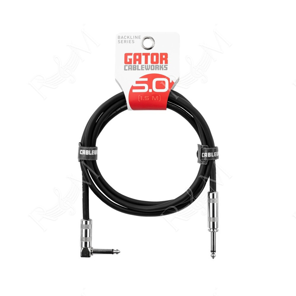 GCWB-INS-05RA Cavo strumento jack dritto/angolato 1.5 m Serie Backline